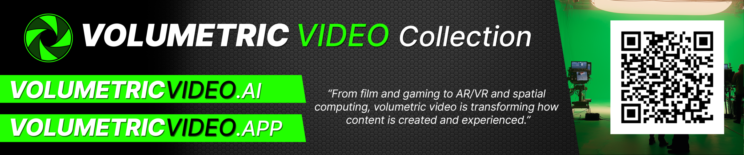 Strategic Domain Asset for Volumetric and Spatial Media.